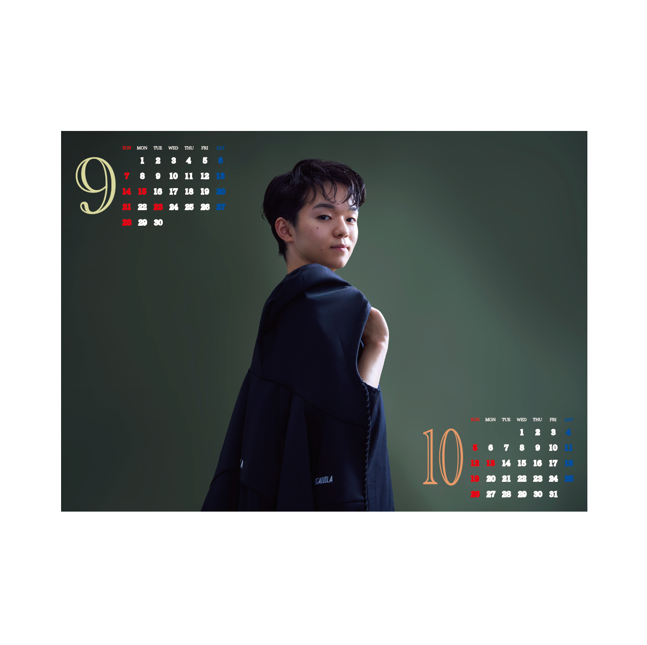 卓上カレンダー(6P)